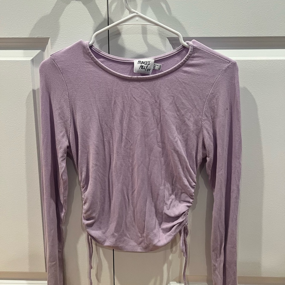 Princess Polly Lavender Long Sleeve Top